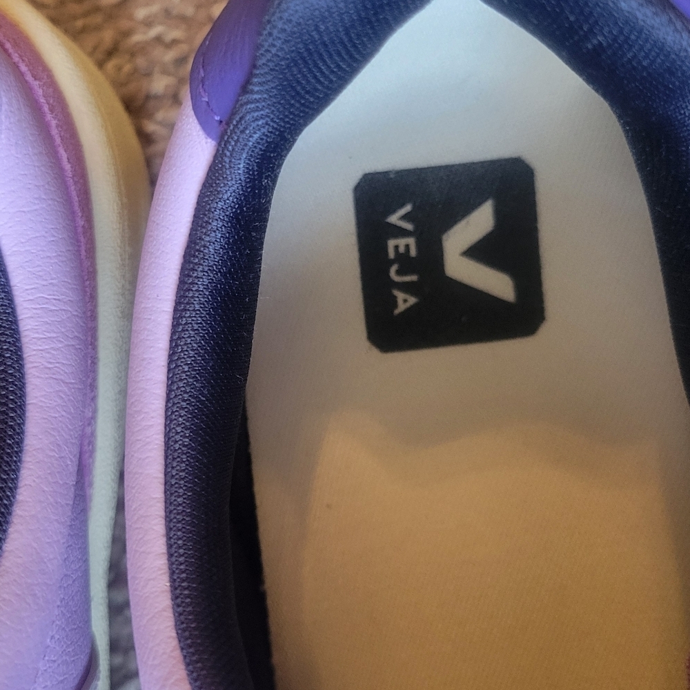 Veja V-90 Women's Purple Sneakers Sz9 - Picture 7 of 10
